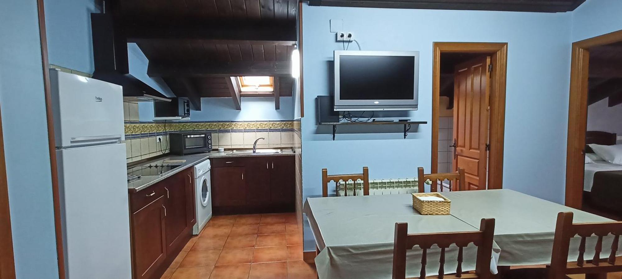 Apartamentos El Castaneu Corao Esterno foto