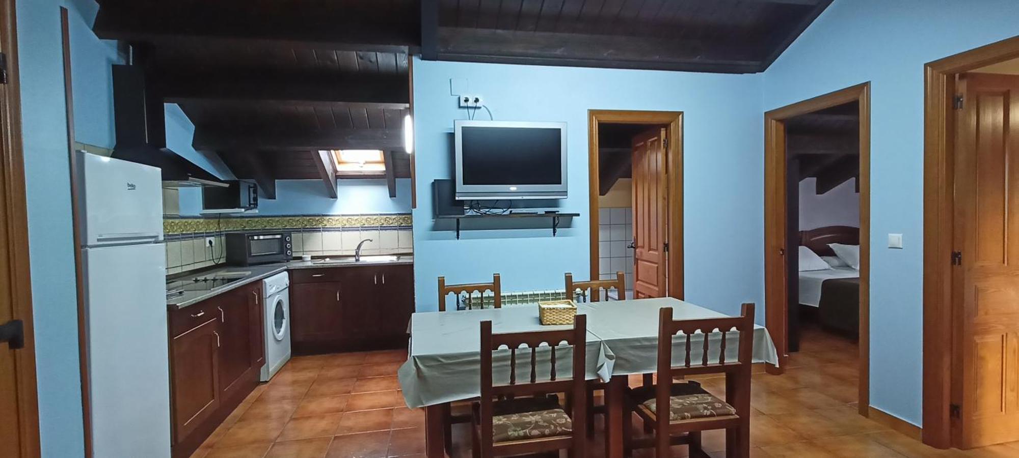 Apartamentos El Castaneu Corao Esterno foto